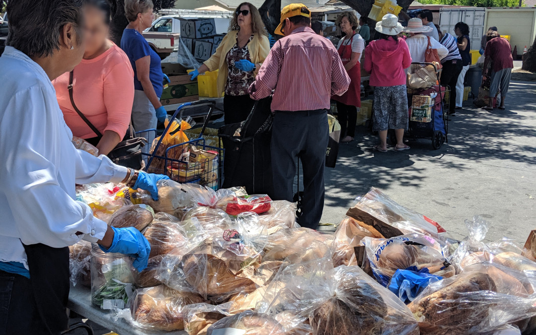 Distributing Food with Faith and Dignity